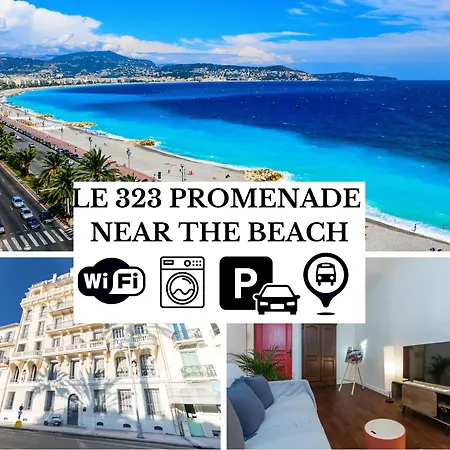 Appartamento Le 323 Prom - 2 - Ac - Parking - Tram Et Supermarche Proches - Front De *